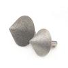 Cabeça de moagem de diamante Dispositivo de chanfro de vidro de jade Furo de vidro Cabeça de moagem de chanfro pedra de cabeça de moagem cônica Moagem de chanfro