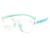 Armazón de gafas para niños directo de fábrica, almohadilla nasal suave, armazón ultraligero para jóvenes, tr90, silicona, armazón para ojos de niños