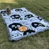 Tienda de campaña explosiva alfombrilla de picnic a prueba de humedad mantel de camping alfombrilla para césped manta de hilo tejido bohemio manta de camping americana