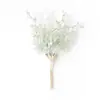 Plantas Verdes Artificiais com Galhos Gelados, Plantas Falsas para Decoração de Casa, Pequeno Buquê para Arranjos Florais, Flores Artificiais para Decoração DIY