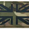 Corte bordado luminoso para exteriores logo insignia bordada IR insignia bordada pegatinas de tela de venta caliente Velcro