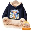 Sudadera con capucha casual de ajuste holgado, tamaño grande, mezcla de algodón y lana de cordero con forro polar, sin bolsillos, para primavera y otoño en el sudeste asiático