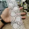 Acessórios de vestuário feminino, renda elástica Anlon com código de barras, renda elástica de 8 cm, renda Lolita para maiô.