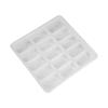 Caja de Empanadas Grande Compartimentada Desechable Xy, Caja de Empaque para Llevar Empanadas, Caja Grande Comercial para Wontons Congelados