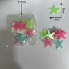 Pegatinas de pared de luz nocturna de estrella y luna 3D, decoraciones fluorescentes para techo de habitación, pegatinas decorativas brillantes de pared montables en Amazon