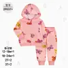 [Una generación de cabello] tres letras primavera y otoño ropa de bebé ropa infantil traje doble traje deportivo de vitalidad