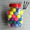 Pelota de ping pong de color esmerilado y endurecido, pelota de sacudir, juego de ping pong, sin costura de palabras, tacto, pelota de premio, pelota de lotería, máquina de pulverización, actividad