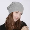 Outono e inverno novo gorro de tricô fino de camada única com cores mistas e pregas, gorro de lã quente à prova de frio para homens e mulheres