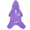 Abrigo de invierno impermeable para mascotas de dos tonos con cuello alto, chaleco cortavientos y cálido, adecuado para uso en exteriores, se puede sujetar a una correa, chaqueta de algodón casual para perros