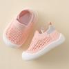 Zapatos para bebés y niños pequeños, de suela suave, antideslizantes, finos, de verano, informales, de malla, tejidos, para niños y niñas.