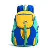 Mochila de casal color block transfronteiriça, mochila leve para caminhada em passeios de primavera, bolsa impermeável para esportes ao ar livre e montanhismo