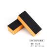 Herramientas de Manicura Bloque Pulidor Negro Arena Esponja de Alta Elasticidad Bloque Tofu Arena Negra de Tres Caras Lima de Uñas Fábrica Stock Listo