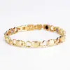 Pulsera magnética versátil de corazón a corazón de moda europea y americana para parejas, hermosa y simple pulsera de corazón hueco de moda