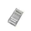 RJ45 8P8C CAT6 não blindado Cabeça de Cristal Seis UTP cobre puro 6 banhado a ouro Cabo de rede Cabeça de Cristal