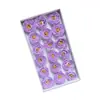Cabeza de Flor de Jabón Peonía Navideña Diámetro 6cm Caja de Regalo de Flor de Jabón Ramo Making Regalo Decoración de Regalo Venta al por Mayor