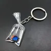 Bolsa de Água Criativa Pingente de Peixe Chaveiro Novidade Peixe Dourado Joia Pingente de Mochila Chaveiro 7432