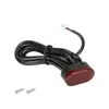Adequado para Patinete Elétrico F20 F25 F3 0F40 Conjunto de Gancho para Faixa de Luz de Freio de Para-lama Traseiro Acessórios