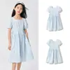 [Mismo Estilo que en el Centro Comercial] Falda para Niña Balabala Vestido Infantil 2025 Nuevo Vestido de Verano con Diseño Entallado en la Cintura Algodón Puro