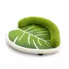Sofá para Mascotas, Cama para Gatos con Hojas Verdes, Rascador para Gatos, Herramienta para Afilar Garras de Gato, Cojín para Dormir Sofá para Perros Pequeños, Sofá Lindo para Gatos y Perros