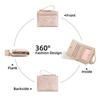 Cartera corta transfronteriza para mujer Yue Qian Kai moda ins color de contraste 20% de descuento pulsera de mano billetera multi-tarjeta al por mayor