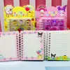 Nuevo Cuaderno de Bobina Reductor de Estrés Agitable Arena Movediza Serie Sanrio Cuaderno para Compartir Cuaderno Creativo Mayoreo