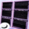 Bestseller de Amazon Set de Pestañas Postizas Transfronterizo Europeo y Americano, Pestañas Segmentadas, Naturales y Espesas, Kit de Pestañas Autoinjertables