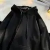 Siempre en stock, sudadera con capucha para hombre de algodón con forro polar, color liso, simple, holgada, talla grande, chaqueta sudadera casual para hombre