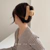 Felpa Parte Trasera de la Cabeza Pinza Grande para el Cabello Corea del Sur Elegante Elegante Pinza para el Cabello Pinza para el Cabello Femenina Tiburón para el Cabello Adorno para la Cabeza