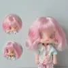 Peruca de Homem de Gengibre Zisga, Vários Estilos e Cores de Cabelo Longo Cacheado de Lã, Cabelo de Boneca Americana, Peruca de Boneca