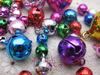Campana de metal de cobre de colores, campana redonda de una palabra, accesorios para manualidades DIY, decoración de Navidad, 6-20 mm