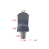 Suporte de Prateleira com Cantoneiras de Fixação com Prego, Suporte de Prateleira de Armário, Suporte Perfurado para Prateleira, Dobradiça em L, Acessórios de Cantoneira de Ferro, Pivô de Porta