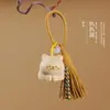 Madera de Haya Gato Feliz Lindo Adorno de Escritorio Sanador Accesorio DIY para Reunión y Prosperidad Cada Año