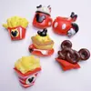 Brinquedos de Comida Desenho Animado Batata Frita do Mickey Sorvete Bolo Capa de Celular DIY Grampo de Cabelo Elástico de Cabelo Decoração de Sapato Pingente de Bolsa Resina