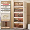 Armario de Almacenamiento Plegable Multifuncional de Múltiples Capas Engrosado para Hogar, Sala de Estar, Dormitorio, Renta, Ropa, Bocadillos, Libros, Juguetes