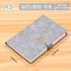 Cuaderno engrosado hebilla personalizada A5 tacto piel libreta de negocios cuaderno personalizado superficie suave LOGO