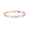Pulsera magnética completa en forma de corazón, superventas transfronteriza, pulsera de aleación de joyería ajustable de moda simple europea y americana para parejas