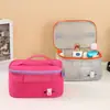 Bolsa de Maquillaje de Malla para Verano, Bolsa de Almacenamiento de Cosméticos Ligera de Gran Capacidad para Viaje, Bolsa de Tocador de Malla de Secado Rápido para Playa