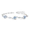 Pulsera de plata 925 Trébol plata esterlina estudiante regalo de San Valentín para novia pulsera 520 regalo creativo Alto sentido