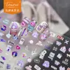 Tomoni Pegatinas para Manicura Finas y Resistentes Populares Dulces y Lindas Pegatinas para Uñas de Niños Material de Pegatina Joyería Chica de Caramelo Duro