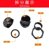 Sachuang M12-M63 Cabezal de Prensaestopas Sellado de Plástico Color Negro y Blanco Se Puede Personalizar con Cabezal Fijo Integrado Cabezal de Cuerda de Plástico