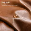 Funda de sofá impermeable a prueba de orina de cuero sintético, modelo nuevo 2026, tacto de alta gama, manta protectora antideslizante de cobertura total