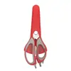 Tijeras Domésticas Personalizadas, Tijeras Desmontables para Alimentos, Tijeras Magnéticas de Cocina, Tijeras Acrílicas Rojas de Acero Inoxidable para Refrigerador