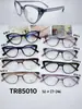 Óculos da Moda Gatinho com Armação Preta em Estoque na Fábrica para um Look Natural, Adequados para Rostos Arredondados, Efeito Emagrecedor, Óculos Sem Grau, Armações de Óculos Ultra-Leves