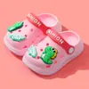 Zapatos de Cueva para Niños Dibujos Animados Dinosaurio Niño Bebé Suela Suave Lindos Antideslizantes Sandalias de Verano para Interiores Niña Punta Cerrada