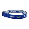 WWJD/WWJD pulsera de muñeca con estampado jacquard de letras, pulsera de muñeca deportiva unisex, correa de mano