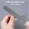 Lima de uñas de acero inoxidable Herramienta de manicura Tira lima Lima para uñas artísticas Palo lijador Lima de uñas Tira de arena Tira pulidora