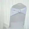 Correas de Hebilla de Diamante Gratis de Amazon Transfronterizas Funda Elástica para Silla de Hotel Boda Anillo de Correa de una Sola Capa Mariposa