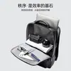 Mochila de cuero mochila de negocios patrón lichi bolsa para hombre cuero de capa superior computadora regalo fabricantes Bo marca bolsa al por mayor