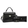 Bolsa Feminina 2026 Novo Conjunto de Três Peças, Bolsa de Mão Fashionável de Alta Qualidade, Simples e Portátil, Bolsa Transversal de Ombro Versátil
