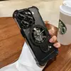 Adecuado para iPhone 17 Pro Funda de Teléfono Móvil Integral Anti-Caída en las Cuatro Esquinas Soporte Magnético Electrochapado Funda Protectora Apple 17 16
